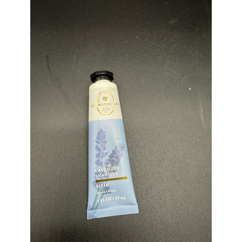 Bath & Body Works Aromatherapy Sleep Lavender Vanilla Hand Cream 1 fl oz 29 mL